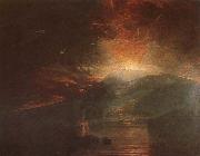 Volcano erupt Joseph Mallord William Turner